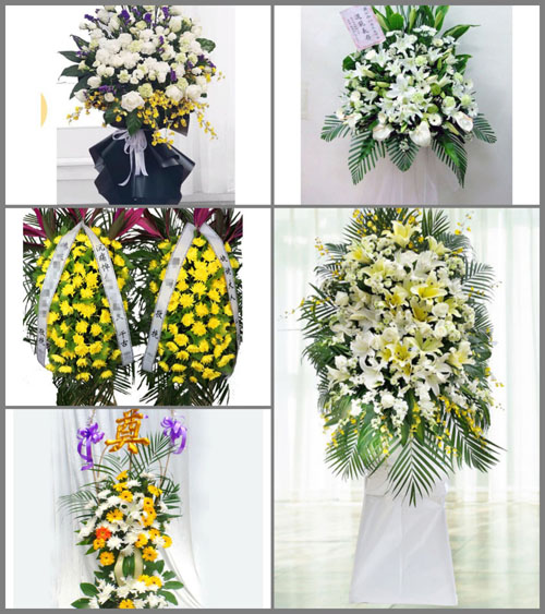 福建三明大田县均溪镇福塘村白事花篮预定